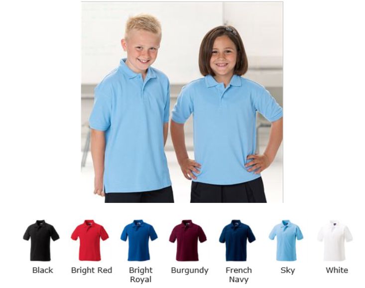Jerzees 599B Childrens 100% Polo Shirt